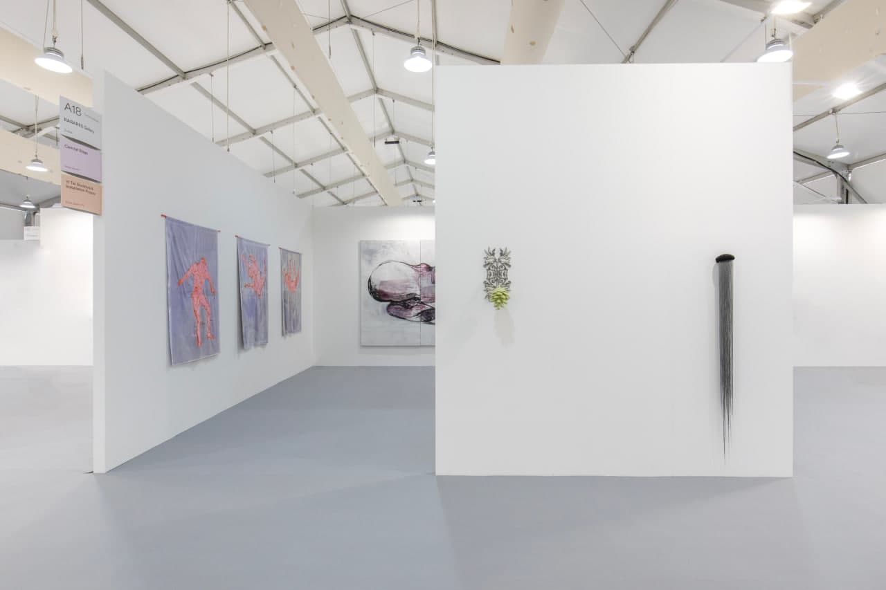 Body Is The Foreign Place installation view 2