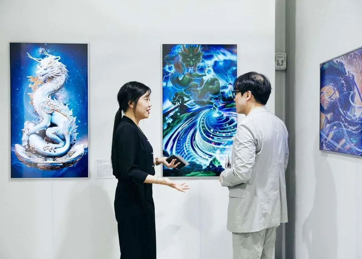 White Dragon installation view 4